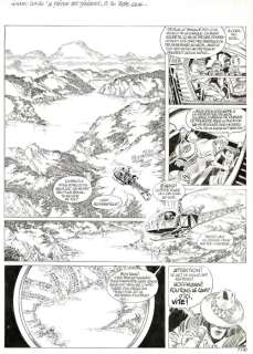Paape, Eddy - Planche originale (p.30) - Johnny Congo T.2 - La flèche des ténèbres - (1993) | Catawiki