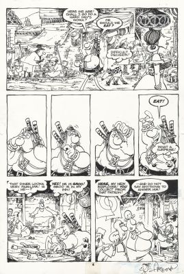 Sergio Aragonés | 1.) SERGIO ARAGONÉS: Groo the Wanderer #86 | Galerie Laqua
