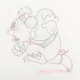 A “Picador Porky" Production Drawing. | Van Eaton Galleries