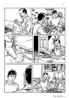 Dylan Dog Color Fest #10 - Luca Raimondo - original page - Page volante - EO - (2013) | Catawiki