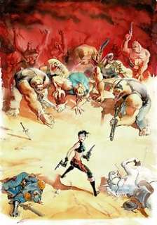 Hérenguel, Eric - Couverture originale en couleurs directes - Edward John Trelawnay T.2 - Princesse Zéla - (1998) 