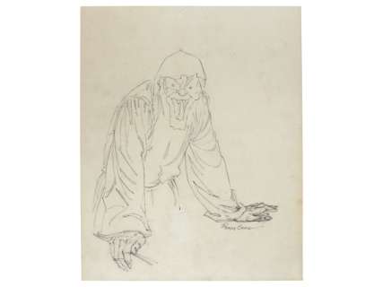 Johnny Craig, EC Vault Keeper Preliminary Orig Art | Weiss Auctions