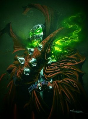 Manu Silva | Spawn Acrylics 11x17 by Manu Silva | Raremarq (Buy It Now)