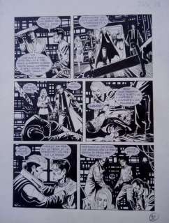 Nathan Never - Romeo Toffanetti - original page - Page volante | Catawiki