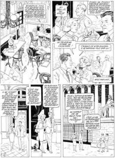 Annie Goetzinger - AGENCE HARDY Encre de Chine 38 x 28 cm Agence Hardy,