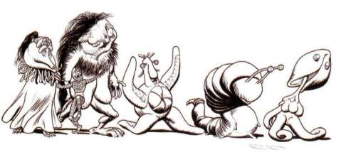 Ribera | LE VAGABOND DES LIMBES Illustration _ Monstres du vagabond des limbesÂ» | Kahn et Associés