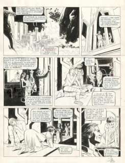 Gillon. Planche originale Naufragés du temps | BDEnchères