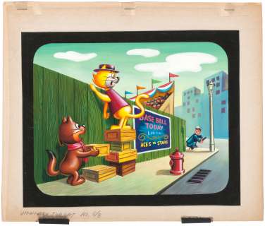 TOP CAT MARX VIEWER ORIGINAL ART | Hake’s