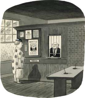 CARTOON. CHARLES ADDAMS. Wanted. | Swann Galleries