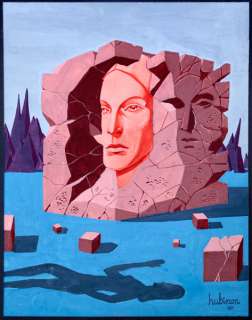 Hubinon | Peinture inédite Ã  la gouache représentant un v… | Banque Dessinée