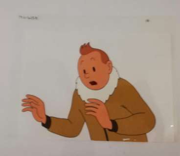 Kuifje, Tintin - Studios Belvision - Celluloïde original - L’Etoile mystérieuse - (1963) | Catawiki