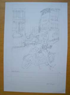 Franka - Potloodschets titelpagina - Harley Collectie (2017) | Catawiki