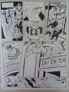 Damen, Robbert - Original page (p.8) - Guardian volume 1 - Sir Godfried - Miss Banning - Doctor Lowe - (2014) | Catawiki