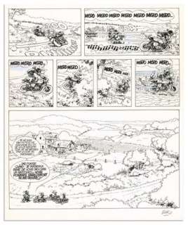 Bar2 | BAR2 JOE BAR TEAM Tome 1, Vents d’Ouest, 1990 Planche... | Daniel Maghen Enchères