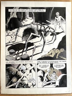 Wally Wood | Wally Wood - Odkin, Son of Odkin | ComicArtFans Classifieds