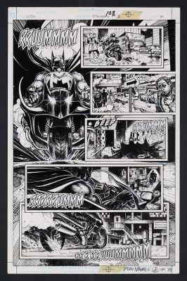 Eddie Newell | Batman Legends of the Dark Knight #108 (1998) Page 16 Pencils And Inks By Eddie Newell | ComicArtFans Classifieds
