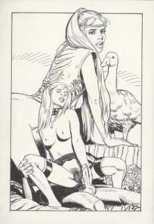 G. Romanini - original artwork "Cicciolina" - Page volante | Catawiki