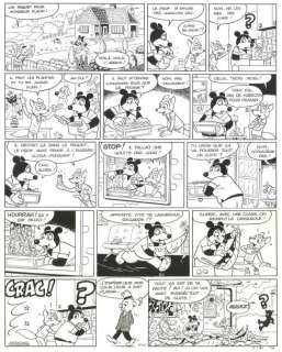 NICOLAOU - Placid et Muzo Planche originale pour un récit publié dans