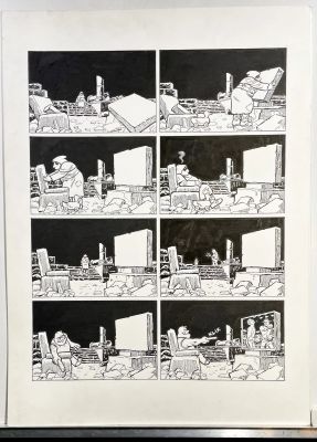 Paul Kirchner | Hieronymus & Bosch, "Television" | ComicArtFans Classifieds