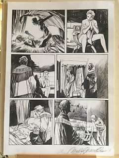 Dampyr - N. Genzianella - original page - Page volante - EO 