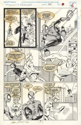 Mark Bagley, Randy Emberlin | Amazing Spider-Man #381 Page 6 | ComicArtFans Classifieds