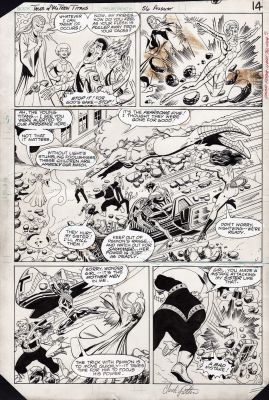 Chuck Patton, Mike Decarlo | Patton - Tales of the Teen Titans #56 P.14 | ComicArtFans Classifieds