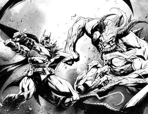 Stephen Segovia | Absolute Batman 25 Cover (Dps) By Stephen Segovia | ComicArtFans Classifieds