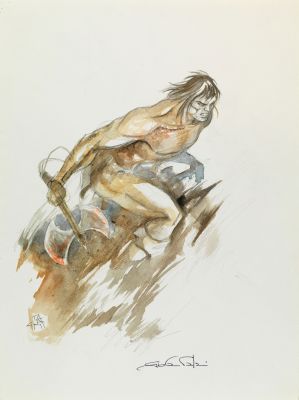 Lot 376 - Talami Giovanni - "Conan the Barbarian", anni 2020 | Urania Casa d’Aste