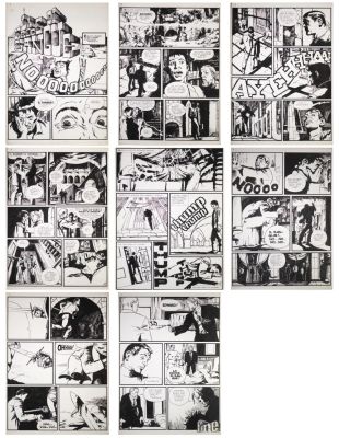 Tito Monego e Giovanni Cianti - La croce di Sangue - history for Horror Magazine n.2 | Capitolium Art