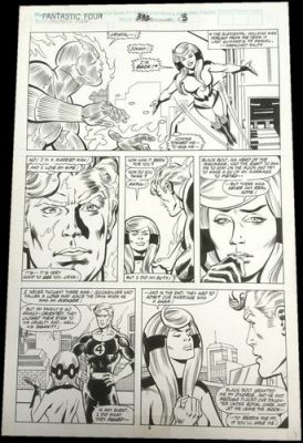 Fantastic Four #332, Page #3 - Original Art by Rich Buckler and Romeo Tanghal