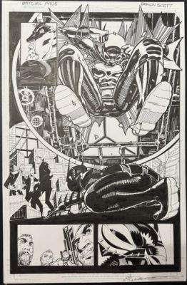 Batgirl Cassandra Cain Unpublished Original Art Page Damion Scott | eBay US (Buy It Now)