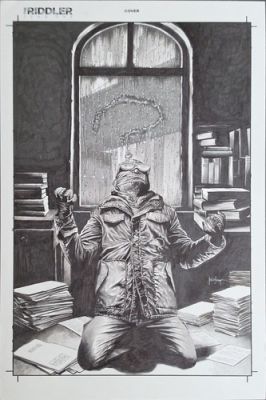 Riddle Year One #3 1:25 variant cover Original Art Mico Suayan The Batman DCU | eBay US