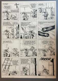 Remacle, Marcel - Planche originale - Le vieux Nick et Barbe-Noire T.4 - L’île de la - EO - (1962) | Catawiki