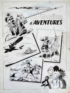 Zig et Puce/Maquette originale de la couverture de l’album… | Dagoty