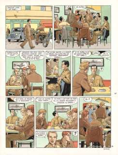 André Juillard (Né En... | Mezek Encres de couleur sur papier pour la planche... | Tessier Sarrou