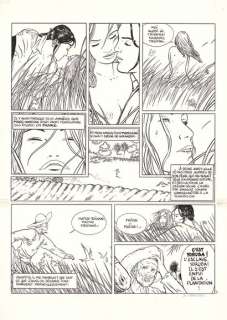 Bernard VRANCKEN (né... - Lot 280 - Le sang noir - Le chemin de la haine Encre de Chine...