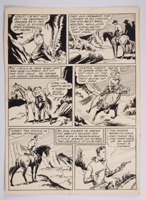 Ron Smith 2000 AD Prog #778 ’Harlem Heroes’ Full Ink Story Pages (Fleetway, 1992) Total 5 | Stanley Gibbons Baldwin’s