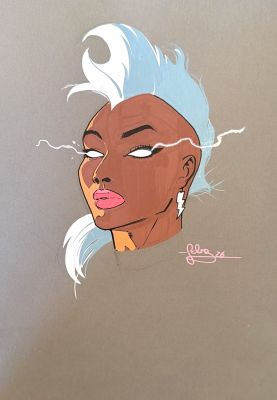 Javi Fernández | Storm Pin-Up | The Green Room
