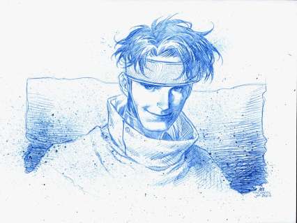 Jim Cheung - WICCAN _BLUE Sketch