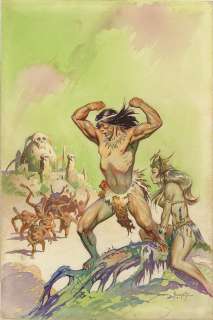Lot 1: (Frazetta) Tarzan the Invincible.