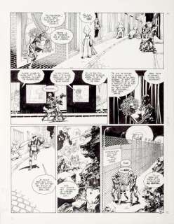 Ribera, Julio (1927-... | Planche originale, encre de chine, pour l’album n°... | Stanley’s Auction