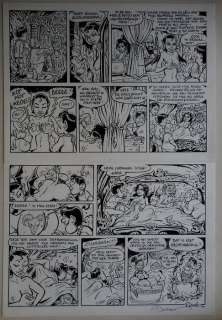 De geverniste vernepelingskes  - Originele pagina (p.2) - Gag ’Kerstboomverbranding / De hel’ | Catawiki