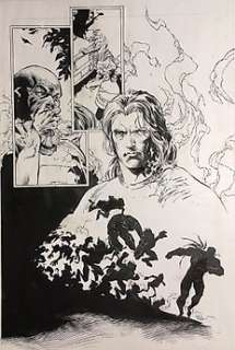  - The Darkness 31 - Clarence Lansang - Darkness #30 - Original SPLASH page - Art original - (2000) 