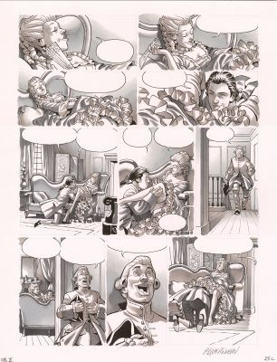 Guérineau | L’ombre des lumières tome 2 Dentelles et wampun | Galerie Champaka