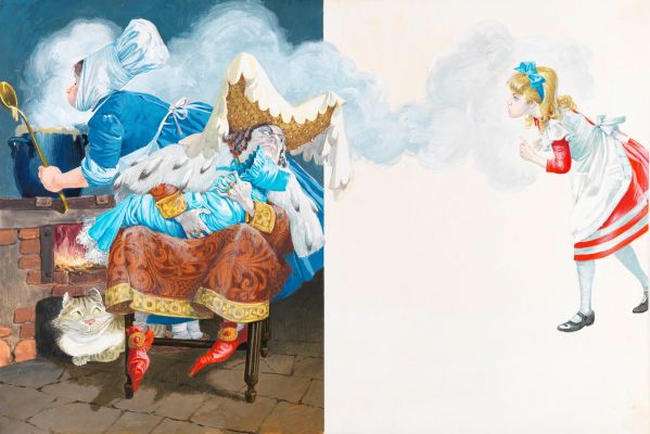 Lot 22 - Libico Maraja - Alice in Wonderland, 1968 | Urania Casa d’Aste