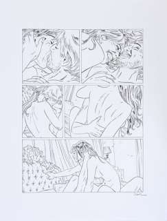 Jim (Né En 1966) Une... | JIM (né en 1966) une nuit à Rome,T.2. Planche originale... | Coutau Bégarie