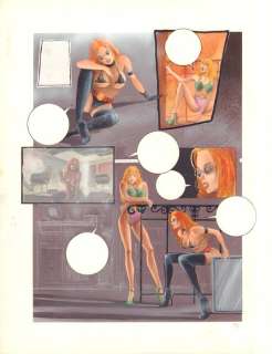 Topaz - Original page (p.8) - Les 100.000 Femmes - (2012) | Catawiki