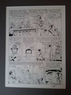 Vallès, Francis - Planche originale (p.5) - Les maîtres de l’Orge T.3 - Adrien 1917 - (1994) | Catawiki