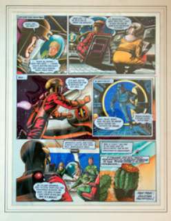 Keith Page - Dan Dare: 1990 - Air-Lock (Signed)