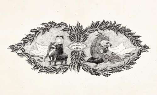 EDWARD GOREY (1925-2000) "An Exchange of Gifts." [CHRISTMAS] | Swann Galleries